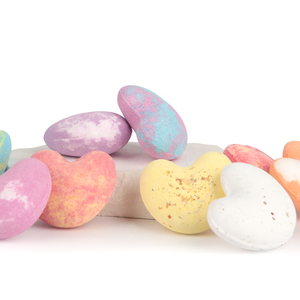 Vente chaude Valentine Romantique Fizzy Bain Sel Bombes À La Main De Luxe En Forme De Coeur Hydratant <span class=keywords><strong>SPA</strong></span> Parfumé Huile Essentielle Bombe De Bain - Product Image 4