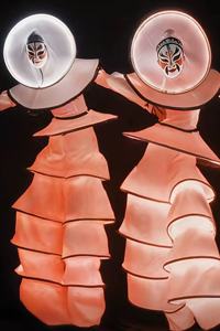 Trajes de Baile para Escenario, Bar, Discoteca, Ópera, Trajes de Zancos Iluminados para Adultos, 100% Poliéster, Año Nuevo, Desfile en el Parque, LED - Product Image 2