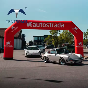 Arche publicitaire gonflable personnalisée, arches d'entrée gonflables, ligne <span class=keywords><strong>de</strong></span> départ/arrivée pour courses automobiles, marathons, événements sportifs et sponsorisés - Product Image 4