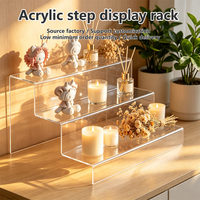 Support d'affichage en acrylique à pliage thermique intégral, en matériau épais, personnalisable, directement de l'usine