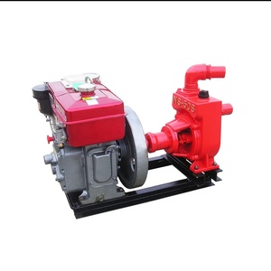 Pompe à eau centrifuge auto-amorçante entraînée par un moteur S195 pour l'irrigation agricole et le transfert d'eau - Product Image 1