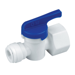 DM nhà máy bán hàng trực tiếp nhựa 1/4 5/16 3/8 1/2 tắt van bi cho RO lọc nước phụ tùng - Product Image 4