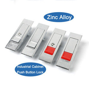 Kete ms603 Tủ chuyển đổi phẳng khóa đẩy Bead nút Bounce khóa <span class=keywords><strong>push</strong></span>-nút điện tủ khóa - Product Image 1