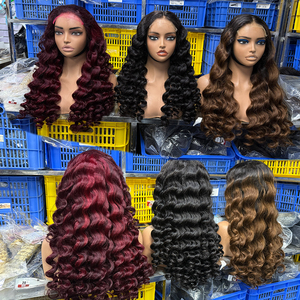 Pelucas de Cabello Vietnamita Sin Pegamento 5x5, Ondas Sueltas, Cabello Virgen con Cutícula Alineada, Doble Trama, Proveedor Mayorista de Materia Prima de Vietnam - Product Image 6