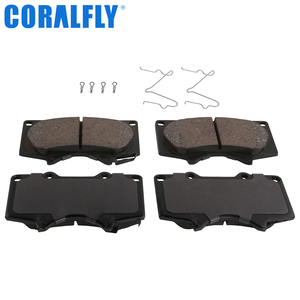 Plaquettes de frein auto en céramique semi-métallique OEM personnalisées en gros pour Toyota, référence D976-7877, références 04465-04070 et 04465-04090 - Product Image 1