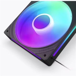 Vente en gros de ventilateurs de boîtier PC NZXT F360 RGB Core Black 140 mm PWM pour le refroidissement des ordinateurs de jeu - Product Image 4