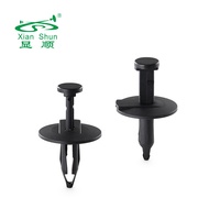 Fabricant de fixations automobiles Xian Shun, rivets à poussée personnalisés, clips de voiture en plastique