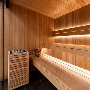Sauna traditionnel avec option de poêle électrique ou à <span class=keywords><strong>bois</strong></span>, choisissez en fonction de vos préférences et de l'endroit où vous souhaitez l'installer - Product Image 6