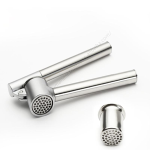 Prensa de Ajo Manual de Acero Inoxidable Syh1280 al por Mayor con Mango de Zinc, Utensilio de Cocina Metálico - Product Image 3