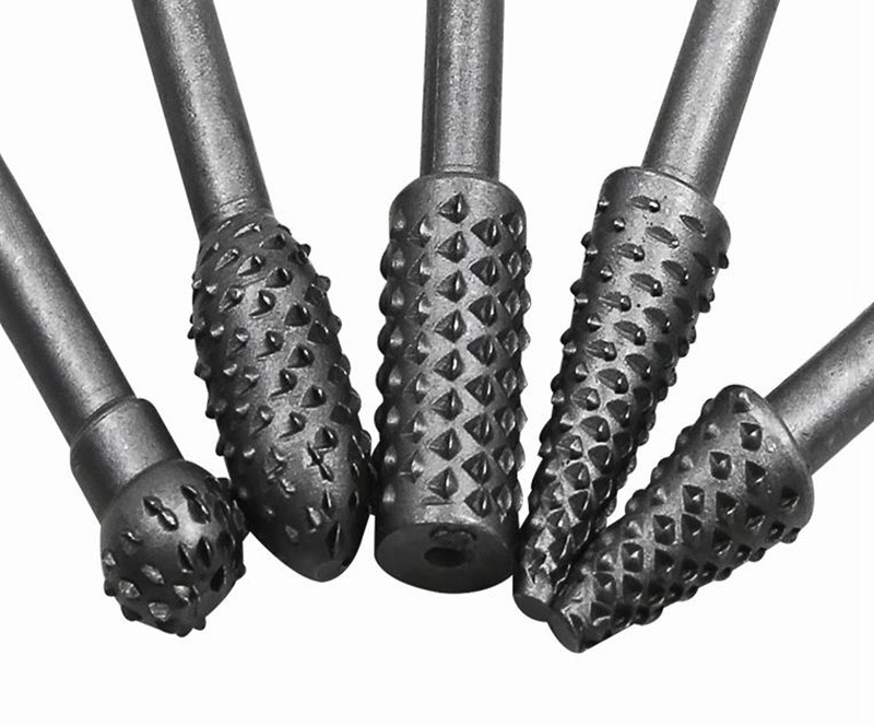 5 шт. деревообрабатывающий вращения файл ножей для резьбы по дереву Деревообработка файл тиснение ротационных напильников