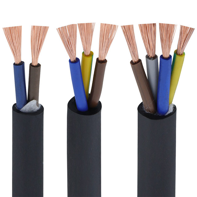 National Standard Pure Copper JHS Waterproof Cable 1 Meter 2-core 3-core 4-core 1/2.5/4/6 square Submersible Pump Wire Power