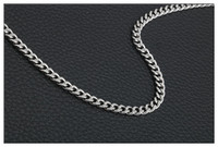 Vnox — collier en chaîne Double sol en acier inoxydable pour hommes et femmes, boucle simple