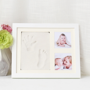 Kit d'empreintes de mains et d'empreintes pour nouveau-nés, garçons et filles, cadeaux d'<span class=keywords><strong>anniversaire</strong></span> pour les bébés, un cadeau précieux pour les bébés - Product Image 3