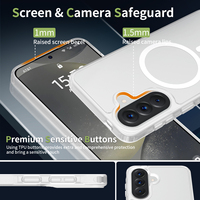 Étui fin 2,0 mm en PC+TPU mat pour Samsung A57, coque de téléphone antichoc magnétique anti-huile 2400G