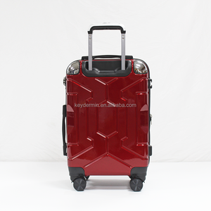 Ensemble de bagages haut de gamme en ABS+PC à deux poignées, grande capacité, valises 20, 24, 29, légères, couleur/logo personnalisés, vente en gros directe usine OEM - Product Image 4