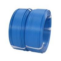 Fil de cuivre massif BV isolé durable / Câble de construction en PVC 4,0 mm² 6,0 mm² Jaune pour l'éclairage domestique avec certification CE
