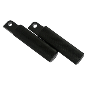 Pedane in Alluminio Nere per Moto, Montaggio Maschio per <span class=keywords><strong>Harley</strong></span> Touring Softail Dyna <span class=keywords><strong>VRSC</strong></span> Glide - Product Image 3