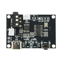 Module d'amplificateur audio numérique mono 5W 3.7V-5V, mini amplificateur BT compatible avec les haut-parleurs à impédance 2-4Ω
