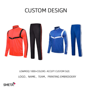 High Quality Full Zip Custom logo Jogging Suits Sweatshirt Men Sets Sport Design <strong>Style</strong> <strong>Tracksuit</strong> for Men - Product Image 2