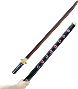 Ensemble de sabres samouraï <span class=keywords><strong>d</strong></span>'anime Elite en mousse PU, Katana de cosplay sûr et léger, unisexe, accessoire de jeu de rôle pour Halloween et costume de fête - Product Image 3