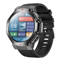 Reloj Inteligente 2026 con Diseño Robusto, Pantalla TFT HD de 1.53'', IP67, Monitor de Frecuencia Cardíaca y Oxígeno en Sangre para Hombres, Deportes al Aire Libre y Senderismo