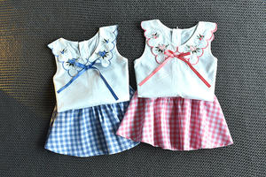 Produits les plus vendus de l'usine chinoise, ensembles de vêtements pour filles, mode enfantine, pour les achats en ligne à Taïwan - Product Image 4