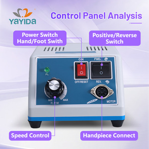 YAYIDA Taladro para uñas AYD-N3, pulidor eléctrico para uñas, tallado de madera y piedra - Product Image 2