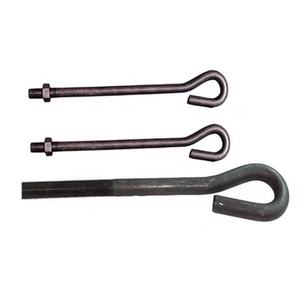 สมอเรือสกรูยึดพื้นเหล็กกล้าคาร์บอนสลักเกลียวความยาว50มม. Grade8.8แบบธรรมดา7-รูปร่าง9-รูปร่าง - Product Image 5