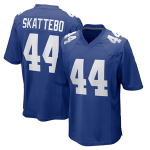 Maillot de football américain personnalisé à manches courtes, style 2025, très demandé # 6 fléchettes # 44 Skattebo NY 100% Polyester Rapide - Product Image 5