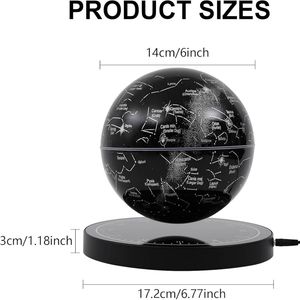 चुंबकीय समतल Ufo बेस तारामंडल लैंप जो घर के नेतृत्व वाली प्रकाश के लिए चुंबकीय फ्लोटिंग - Product Image 5
