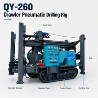 Foreuse rotative diesel-pneumatique Feiyang pour échantillonnage de roche, mobile et portable, pour puits d'eau et exploitation minière, 100-325 mm