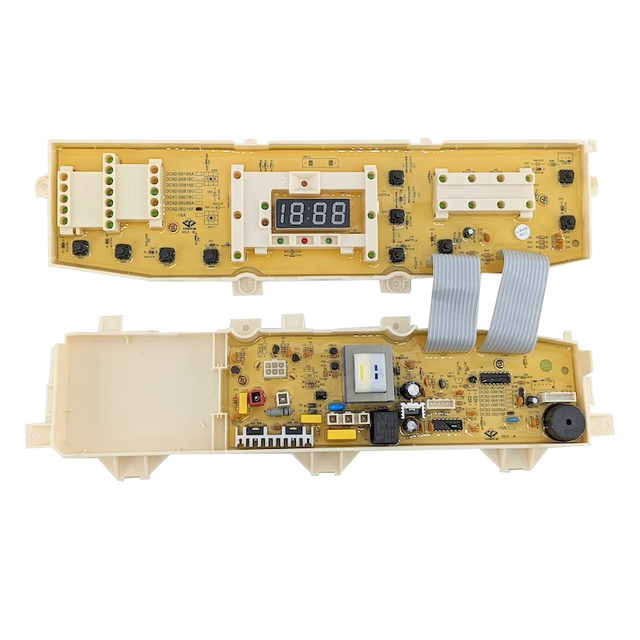 Top Load Fully Automatic Electric Washing Machine 10 Buttons 6 Pin + 7 Pin PCB Circuit Board Control Panel DC92-00215f Samsung