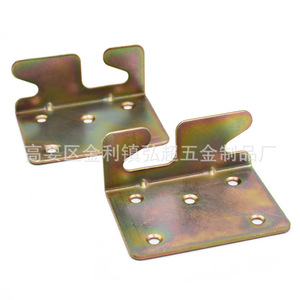 Support d'angle personnalisé en fer zingué, à angle droit, pour meubles et usage domestique - Product Image 3