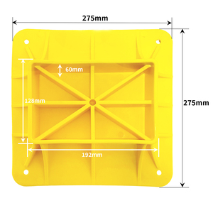 Base de plástico <span class=keywords><strong>Hi</strong></span> Lift Jack, placa de soporte de alfombrilla de tablero de gato de granja, base de soporte de gato para gatos de elevación y gatos de granja - Product Image 2