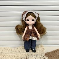 Mini poupée articulée en vinyle, plusieurs coiffures, vêtements décontractés, poupée de collection tendance, jouets en peluche pour adolescentes