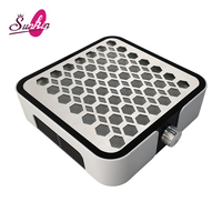 Extracteur de poussière d'ongles sans balais économique 60W, aspirateur haute puissance avec bouton de vitesse réglable pour manucure