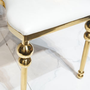 تخفيضات هائلة على كراسي الزفاف الحديثة الفولاذ المقاوم للصدأ للمناسبات والمطاعم للإيجار لحفلات الزفاف والحفلات كرسي الفندق - Product Image 5