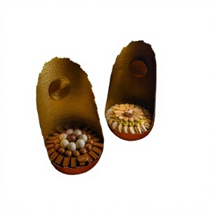 Ensemble de deux coupelles à chocolat, nouvelle arrivée, fabrication artisanale, design de créateur, vente en gros, coupelles à chocolat fantaisie en métal - Product Image 1
