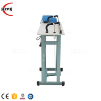 Machine de scellage thermique à pédale Hzpk pour sacs alimentaires verticaux en plastique et en papier d'aluminium