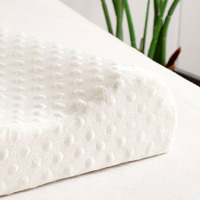 Oreiller en mousse à mémoire de forme de luxe certifié OEKO-TEX avec logo personnalisé, soutien du cou, housse amovible lavable, rebond lent, polyester