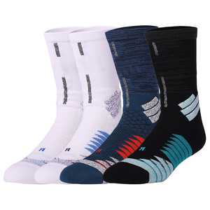 Nouveaux articles tendances et très demandés pour 2026 : <span class=keywords><strong>Chaussettes</strong></span> de basketball en coton doux pour adultes, <span class=keywords><strong>chaussettes</strong></span> de sport unies et élégantes, antidérapantes, pour hommes. - Product Image 1