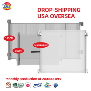 Probebi alta in rete porta sicurezza per bambini porta porta porta retrattile cancello di sicurezza per bambini e bambini - Product Image 5