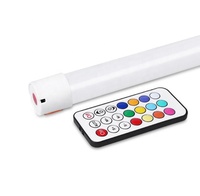 Lampe tube LED rechargeable RGB portable 30/60/90/120cm pour éclairage d'ambiance de Noël