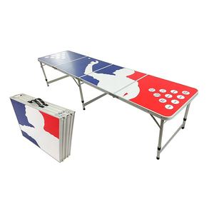 Table <span class=keywords><strong>de</strong></span> jeu pliable d'origine et bon marché, lot <span class=keywords><strong>de</strong></span> 4, Table à bière - Product Image 1