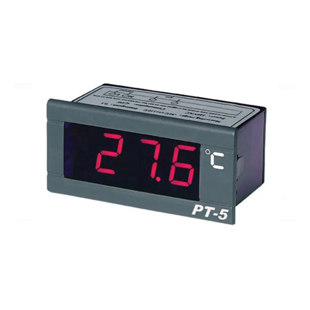 Taidacent AC220V/110V 12V Car Temperature Meter Led Display Digital Thermometer Digital Temperature Indicator with NTC Probe