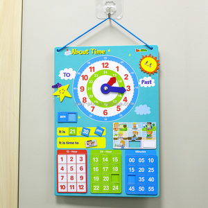 Orologio Magnetico Educativo Montessori per Bambini per Imparare le Ore e Appenderlo al Muro - Product Image 1