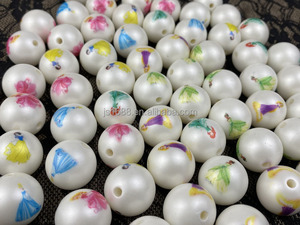 Cuentas <span class=keywords><strong>de</strong></span> goma <span class=keywords><strong>de</strong></span> mascar con estampado <span class=keywords><strong>de</strong></span> <span class=keywords><strong>princesa</strong></span> mixta <span class=keywords><strong>de</strong></span> 20mm, cuentas redondas <span class=keywords><strong>de</strong></span> perlas <span class=keywords><strong>de</strong></span> Abs mate DIY para fabricación <span class=keywords><strong>de</strong></span> joyas, accesorios <span class=keywords><strong>de</strong></span> bolígrafo con cuentas, venta al por mayor - Product Image 5