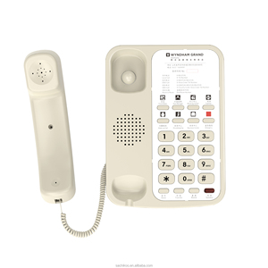 Système téléphonique professionnel Sachikoo PBX Nouveau style Téléphone de chambre pour hôtels Téléphones filaires avec impression de LOGO personnalisée - Product Image 6