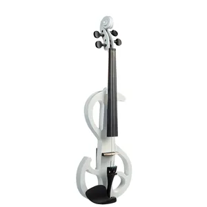 <span class=keywords><strong>Violon</strong></span> silencieux pleine taille, son brillant, <span class=keywords><strong>violon</strong></span> électrique 4/4, ensemble de <span class=keywords><strong>violon</strong></span> standard pour étudiant, <span class=keywords><strong>violon</strong></span> de niveau débutant avec archet et étui de transport - Product Image 4