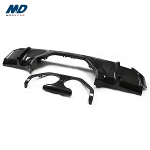 Difusor Trasero de Fibra de Carbono Estilo M-Performance para BMW Serie 3 G80 M3 2021-2025 - Product Image 1